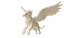 Above — griffin logo